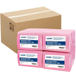 Pink Color AZDENT Dental Disposable Patient Bibs 13"x18" 2-Ply Paper/1-Ply Poly 500pcs/Cs - pairaydental.com