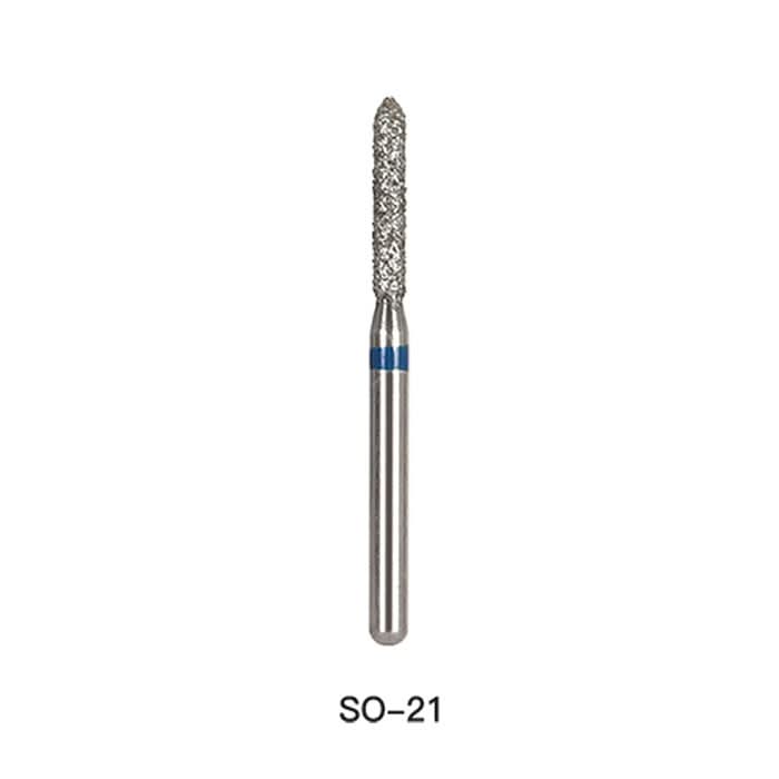 Dental Diamond Bur SO 21 Torpedo 5pcs/Pack - pairaydental.com