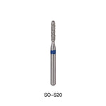 Dental Diamond Bur SO S20 Torpedo 5pcs/Pack - pairaydental.com