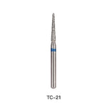 Dental Diamond Bur TC 21 Needle 5pcs/Pack - pairaydental.com