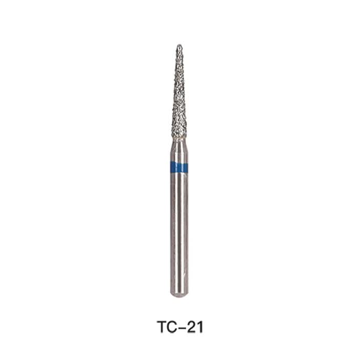 Dental Diamond Bur TC 21 Needle 5pcs/Pack - pairaydental.com