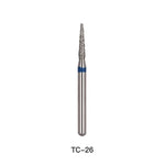 Dental Diamond Bur TC 26 Needle 5pcs/Pack - pairaydental.com
