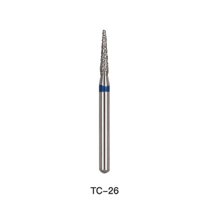 Dental Diamond Bur TC 26 Needle 5pcs/Pack - pairaydental.com