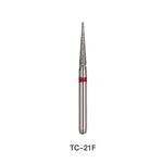 Dental Diamond Bur TC 21F Needle 5pcs/Pack - pairaydental.com