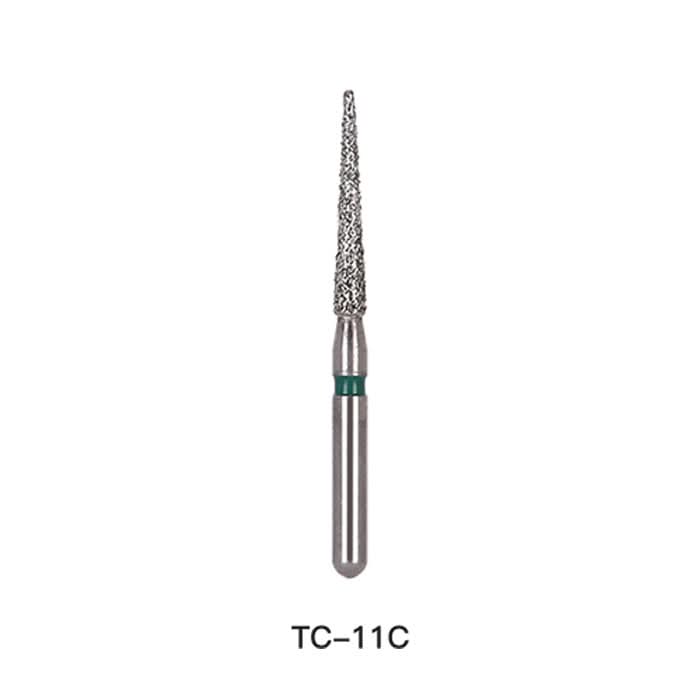 Dental Diamond Bur TC 11C Needle 5pcs/Pack - pairaydental.com