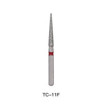 Dental Diamond Bur TC 11F Needle 5pcs/Pack - pairaydental.com