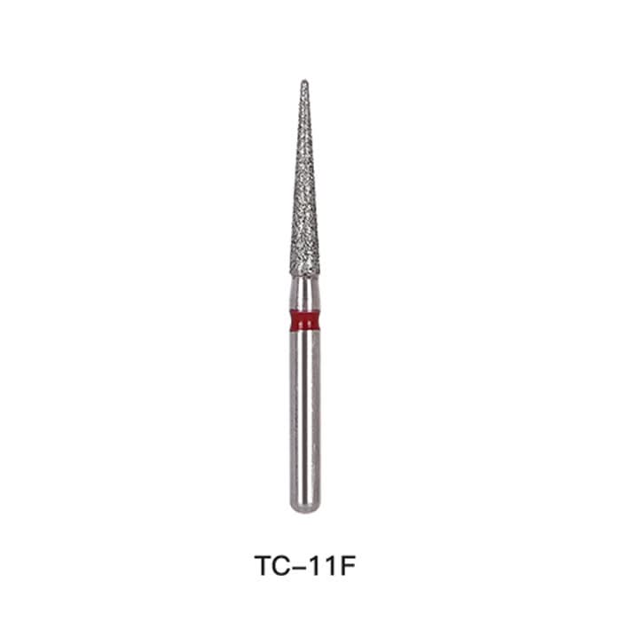 Dental Diamond Bur TC 11F Needle 5pcs/Pack - pairaydental.com