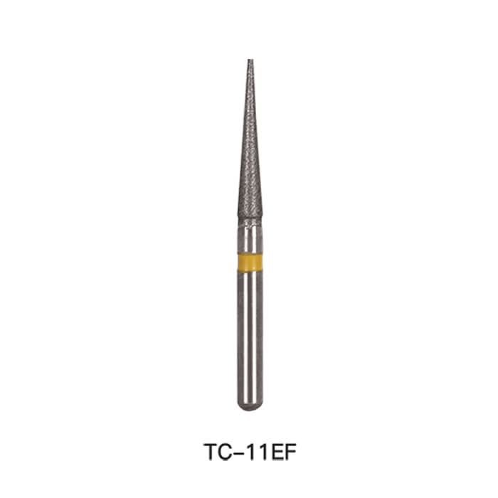 Dental Diamond Bur TC 11EF Needle 5pcs/Pack - pairaydental.com