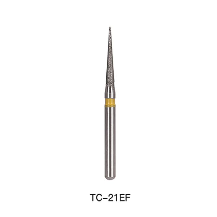 Dental Diamond Bur TC 21EF Needle 5pcs/Pack - pairaydental.com
