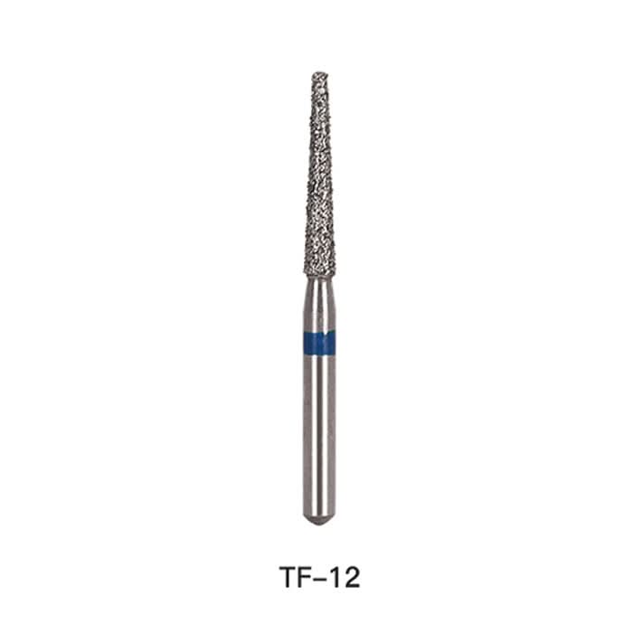 Dental Diamond Bur TF 12 Flat Cone 5pcs/Pack - pairaydental.com