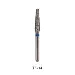 Dental Diamond Bur TF 14 Flat Cone 5pcs/Pack - pairaydental.com