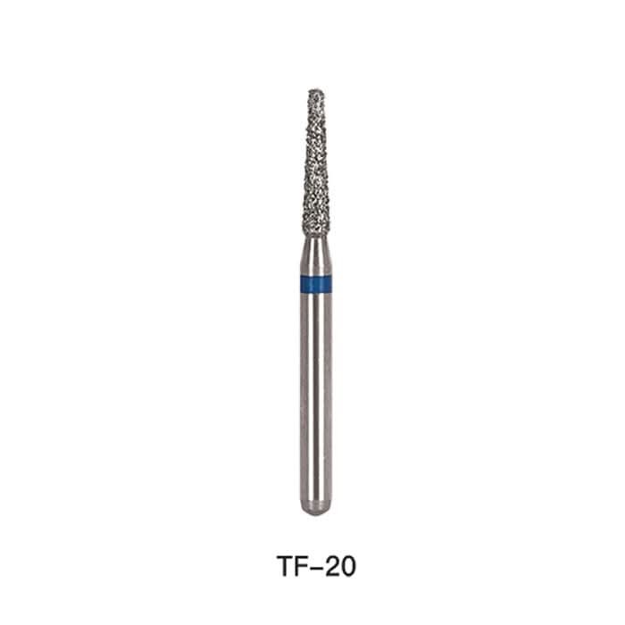 Dental Diamond Bur TF 20 Flat Cone 5pcs/Pack - pairaydental.com