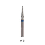 Dental Diamond Bur TF 21 Flat Cone 5pcs/Pack - pairaydental.com
