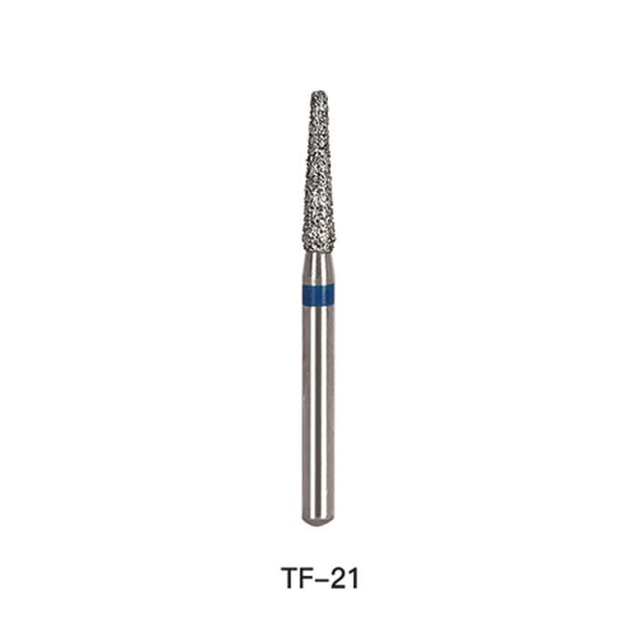 Dental Diamond Bur TF 21 Flat Cone 5pcs/Pack - pairaydental.com