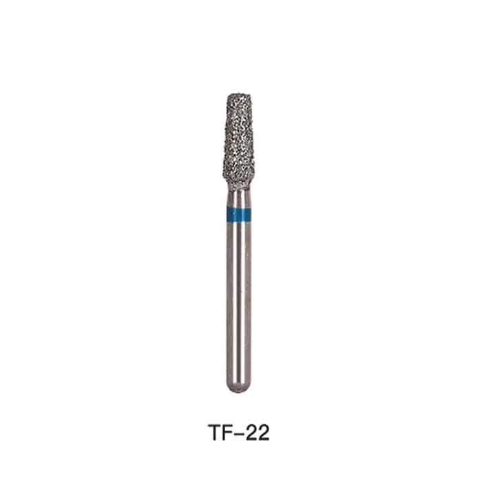 Dental Diamond Bur TF 22 Flat Cone 5pcs/Pack - pairaydental.com