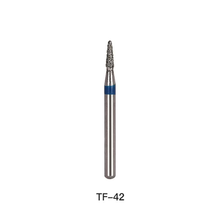 Dental Diamond Bur TF Series Full Size Flat Cone 5pcs/Pack - pairaydental.com