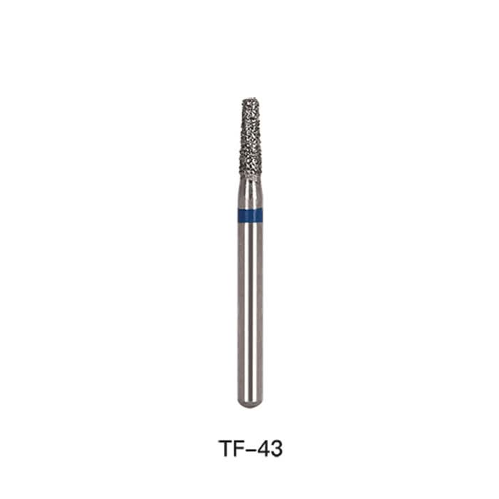 Dental Diamond Bur TF Series Full Size Flat Cone 5pcs/Pack - pairaydental.com