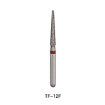 Dental Diamond Bur TF Series Full Size Flat Cone 5pcs/Pack - pairaydental.com