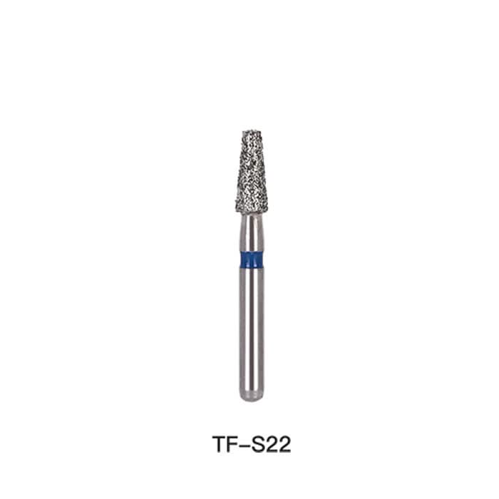 Dental Diamond Bur TF Series Full Size Flat Cone 5pcs/Pack - pairaydental.com