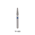 Dental Diamond Bur TF Series Full Size Flat Cone 5pcs/Pack - pairaydental.com