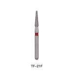 Dental Diamond Bur TF Series Full Size Flat Cone 5pcs/Pack - pairaydental.com