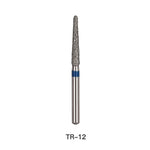 Dental Diamond Bur TR 12 Round End Cone 5pcs/Pack - pairaydental.com