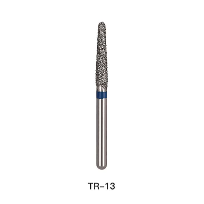 Dental Diamond Bur TR 13 Round End Cone 5pcs/Pack - pairaydental.com