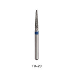 Dental Diamond Bur TR 20 Round End Cone 5pcs/Pack - pairaydental.com