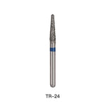 Dental Diamond Bur TR 24 Round End Cone 5pcs/Pack - pairaydental.com