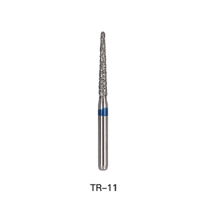 Dental Diamond Bur TR 11 Round End Cone 5pcs/Pack - pairaydental.com
