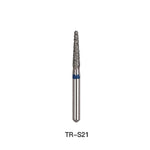 Dental Diamond Bur TR S21 Round End Cone 5pcs/Pack - pairaydental.com