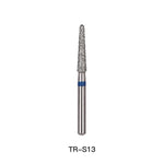 Dental Diamond Bur TR S13 Round End Cone 5pcs/Pack - pairaydental.com