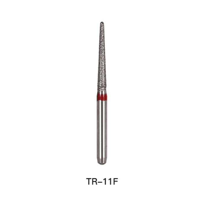 Dental Diamond Bur TR 11F Round End Cone 5pcs/Pack - pairaydental.com