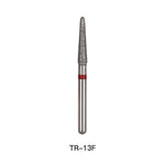 Dental Diamond Bur TR 13F Round End Cone 5pcs/Pack - pairaydental.com