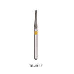 Dental Diamond Bur TR 21EF Round End Cone 5pcs/Pack - pairaydental.com