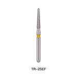 Dental Diamond Bur TR 25EF Round End Cone 5pcs/Pack - pairaydental.com