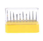 Dental Diamond Bur FG-105 Ceramics/Composite Polishing Kit 10pcs/Kit - pairaydental.com