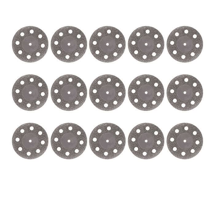 Dental Lab Diamond Disc Cutting Double Side Polishing Disk 15pcs/box - pairaydental.com