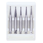 Dental Carbide Bur for Slow Speed Latch RA #1 Round 0.8mm 5pcs/Box - pairaydental.com