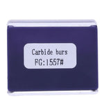 Dental Carbide Bur Straight Round End Crosscut Fissure FG #1557 10pcs/Box - pairaydental.com