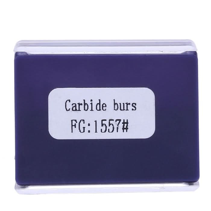 Dental Carbide Bur Straight Round End Crosscut Fissure FG #1557 10pcs/Box - pairaydental.com