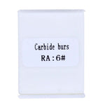 Dental Carbide Bur for Slow Speed Latch RA #6 Round 1.8mm 5pcs/Box - pairaydental.com