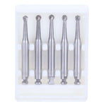 Dental Carbide Bur for Slow Speed Latch RA #6 Round 1.8mm 5pcs/Box - pairaydental.com