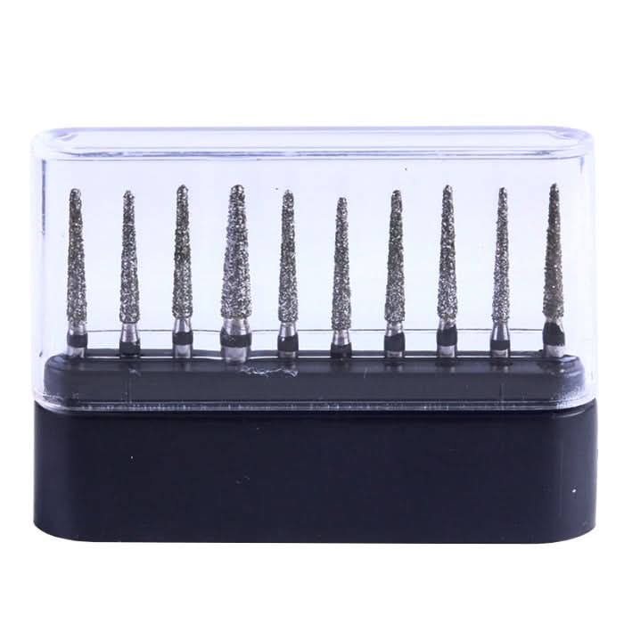 Dental Diamond Burs FG TR-12S Flat Cone 10pcs/Box - pairaydental.com