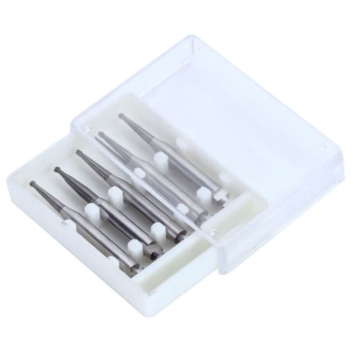 Dental Carbide Bur for Slow Speed Latch RA #1 Round 0.8mm 5pcs/Box - pairaydental.com