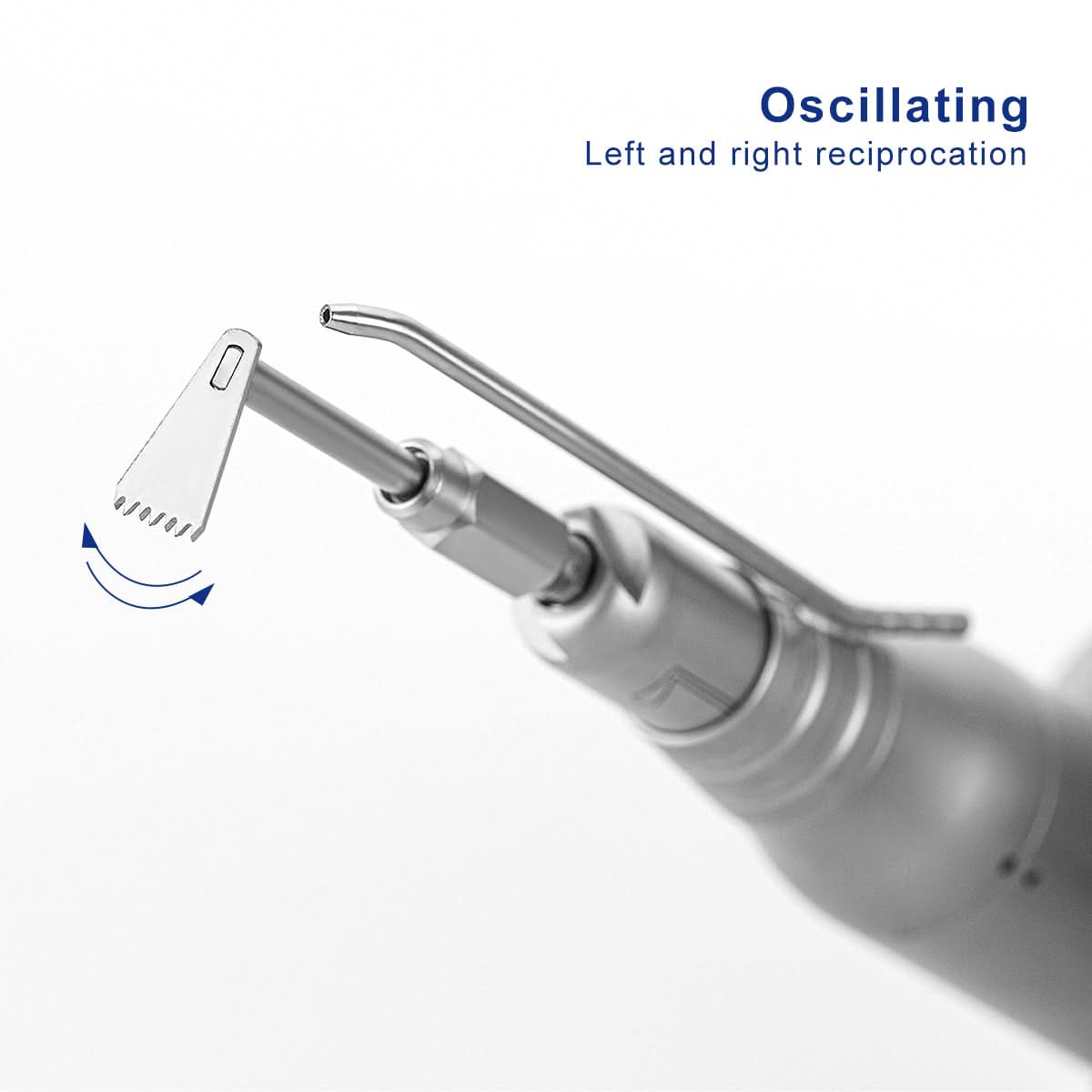 4:1-O 17° Left & Right Reciprocating Saw Straight Handpiece Water Spray - pairaydental.com
