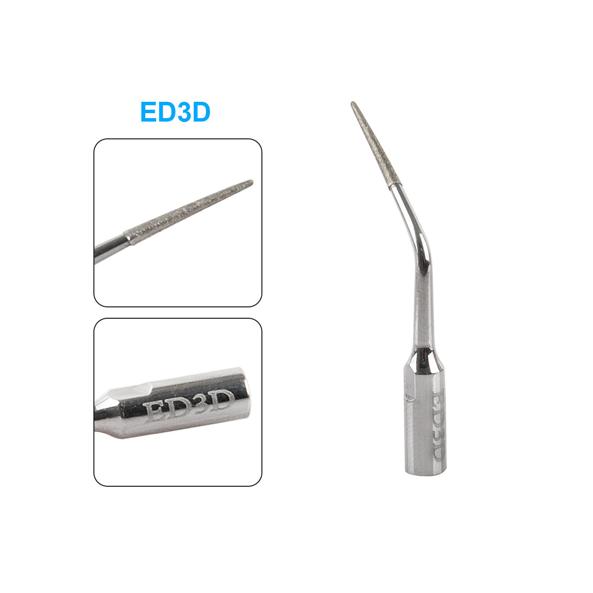 ED3D Ultrasonic Scaler Endodontic Tips - pairaydental.com