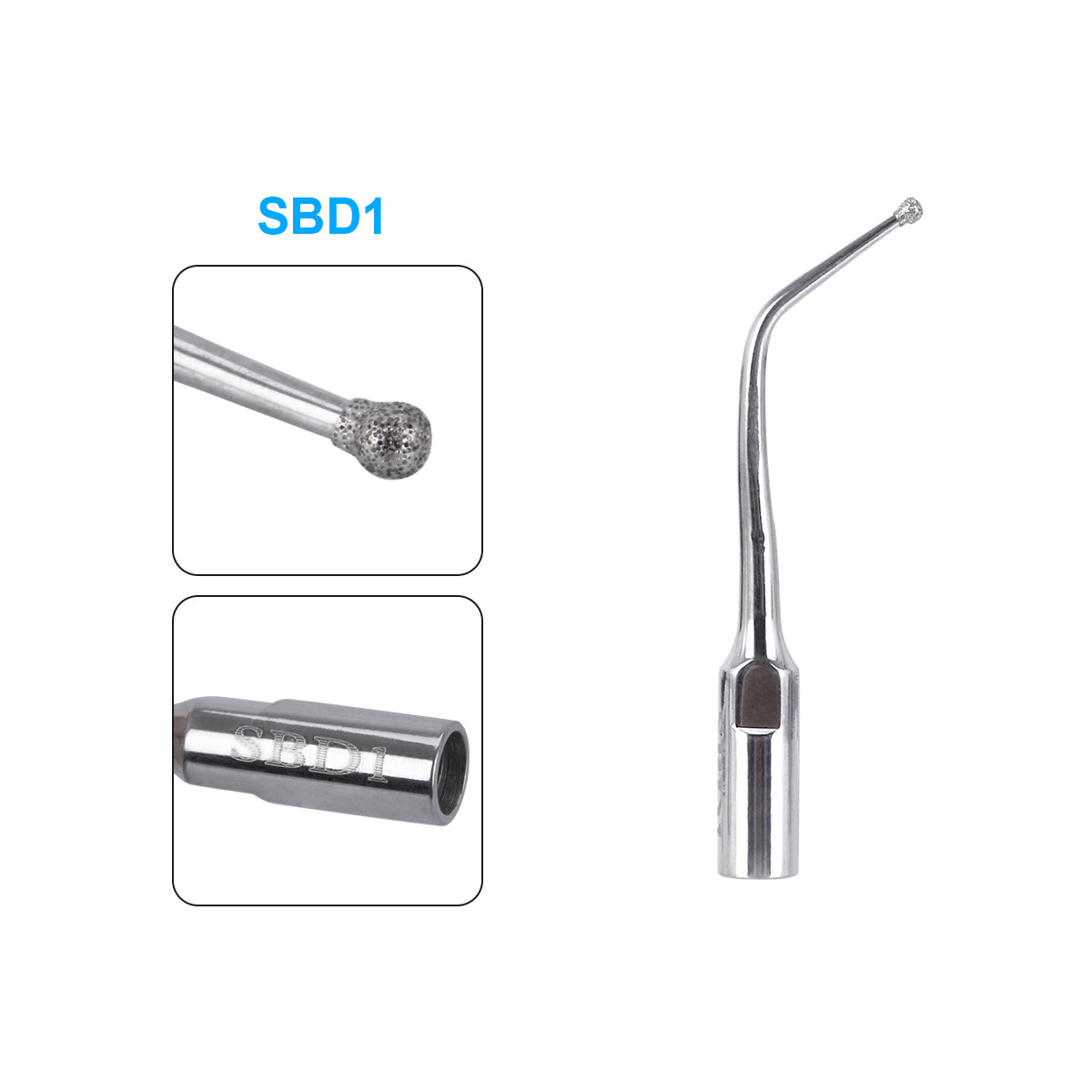 SBD1 Ultrasonic Scaler Cavity Preparation Tips - pairaydental.com