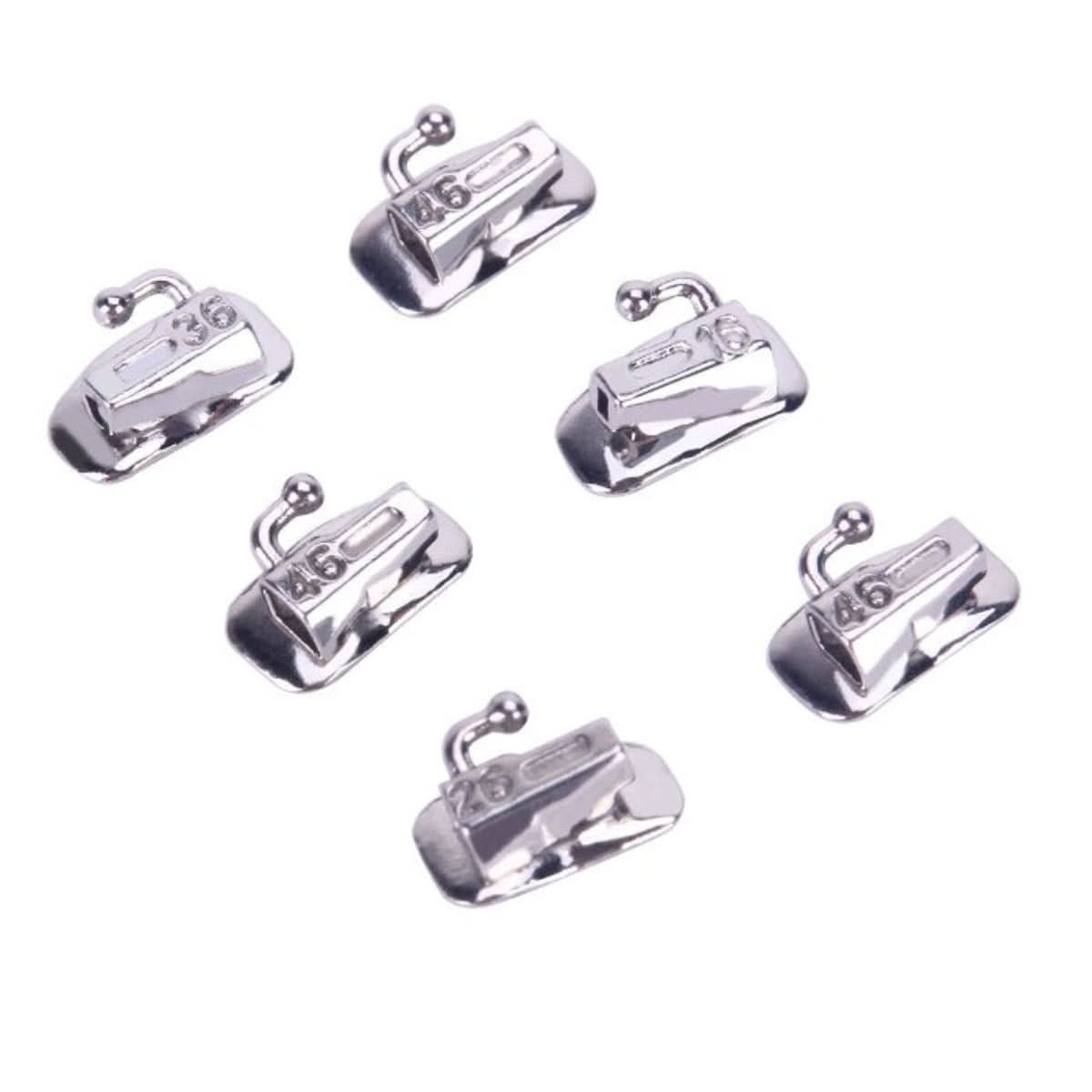 Buccal Tube 1st Molar Bondable Split Non-Convertible Roth 0.018 50Sets/Box - pairaydental.com