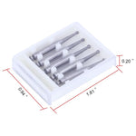 Dental Carbide Bur for Slow Speed Latch RA #5 Round 1.6mm 5pcs/Box - pairaydental.com